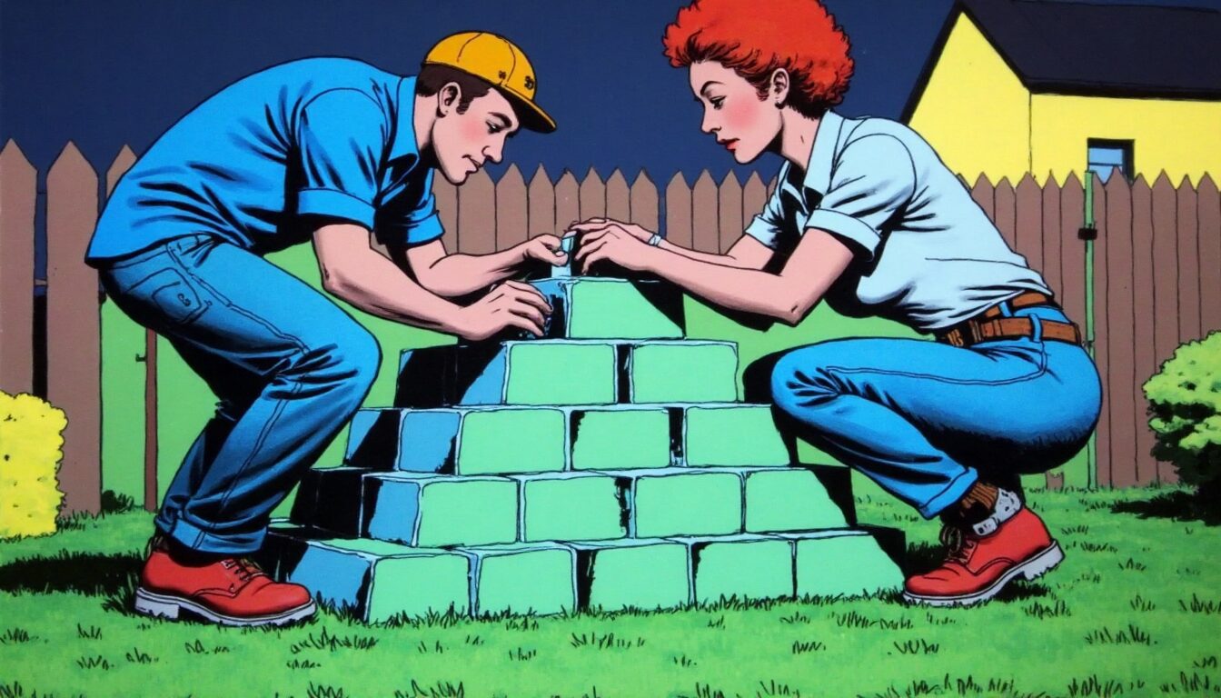 freepik a middleaged caucasian male and a middleaged black 88396